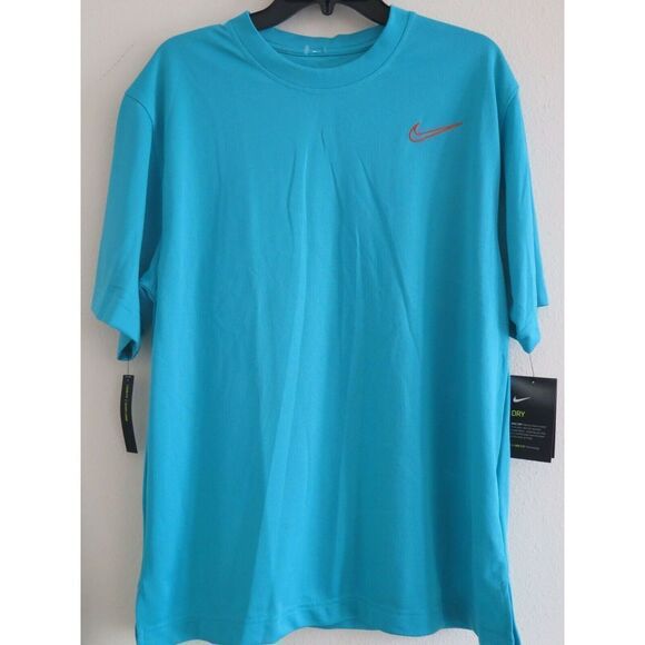 Nike BV9415-359 Men's Size Large Basketball Dri-Fit Classic Short Sleeved Shirt - Picture 1 of 6